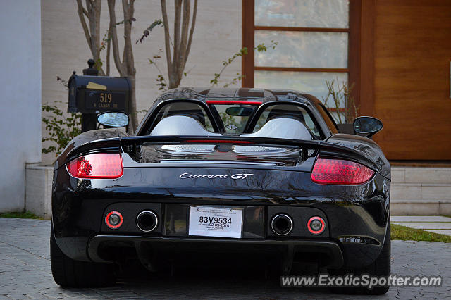 Porsche Carrera GT spotted in Beverly Hills, California