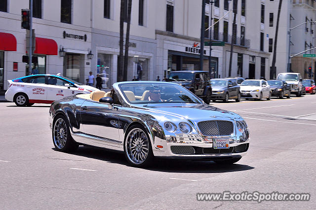 Bentley Continental spotted in Beverly Hills, California