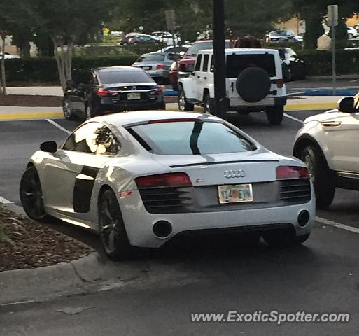Audi R8 spotted in Orlando, Florida