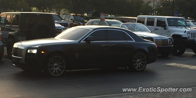 Rolls-Royce Ghost spotted in Orlando, Florida