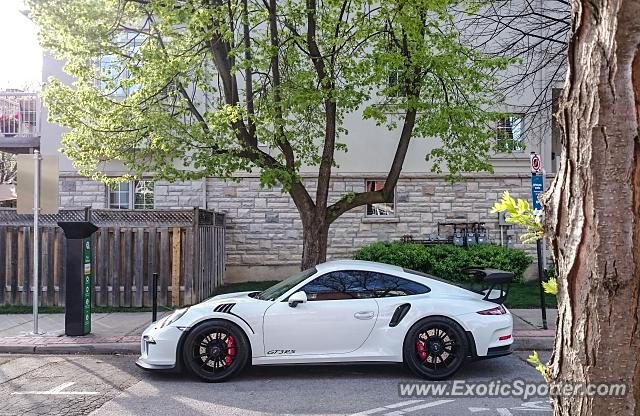 Porsche 911 GT3 spotted in Burlington, ON, Canada