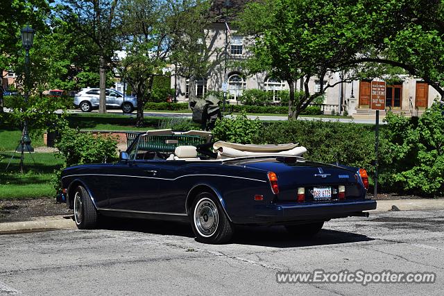 Rolls-Royce Corniche spotted in Winnetka, Illinois