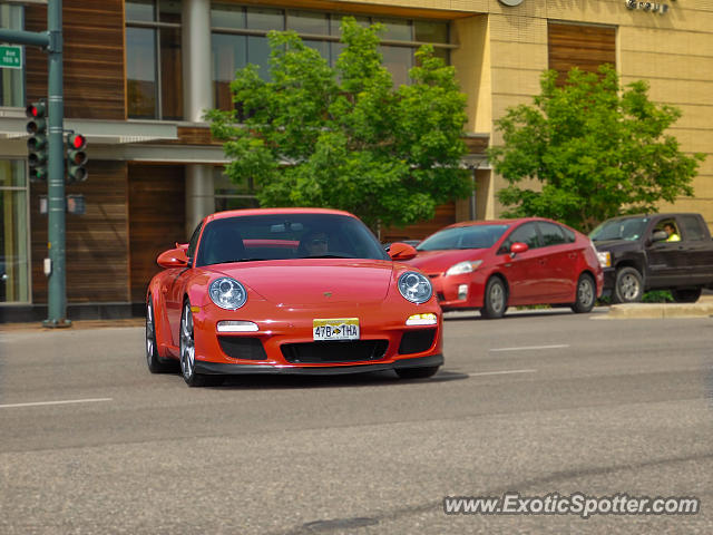Porsche 911 GT3 spotted in Cherry Creek, Colorado