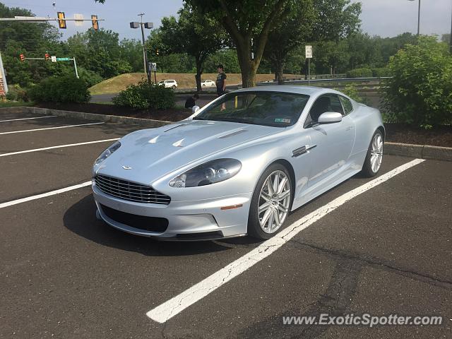 Aston Martin DBS spotted in Doylestown, Pennsylvania
