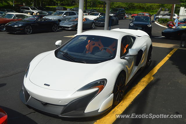Mclaren 675LT spotted in Greenwich, Connecticut