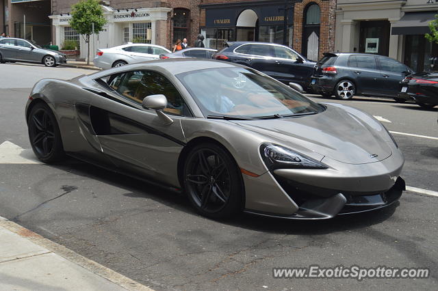 Mclaren 570S spotted in Greenwich, Connecticut