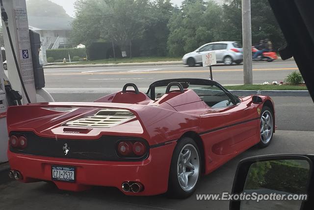 Ferrari F50 spotted in Quogue, New York