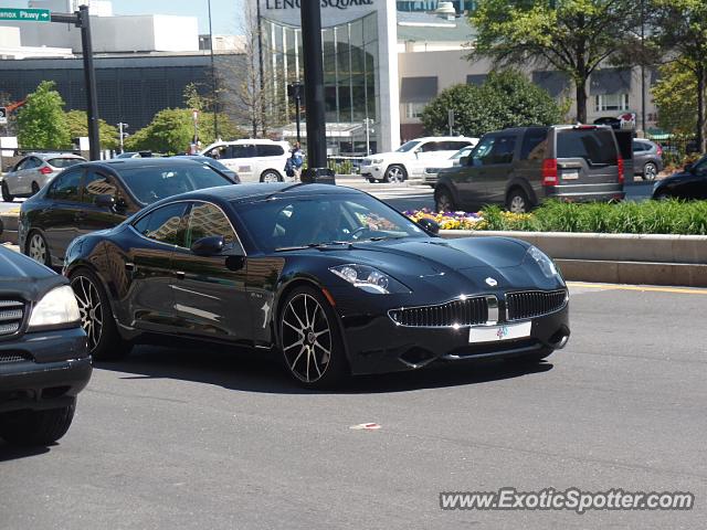 Fisker Karma spotted in Atlanta, Georgia