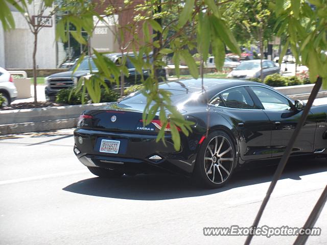 Fisker Karma spotted in Atlanta, Georgia
