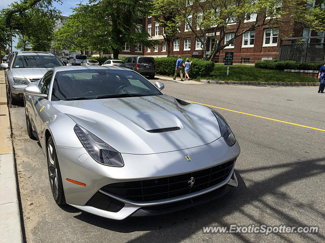 Ferrari F12 spotted in Cape Cod, Massachusetts