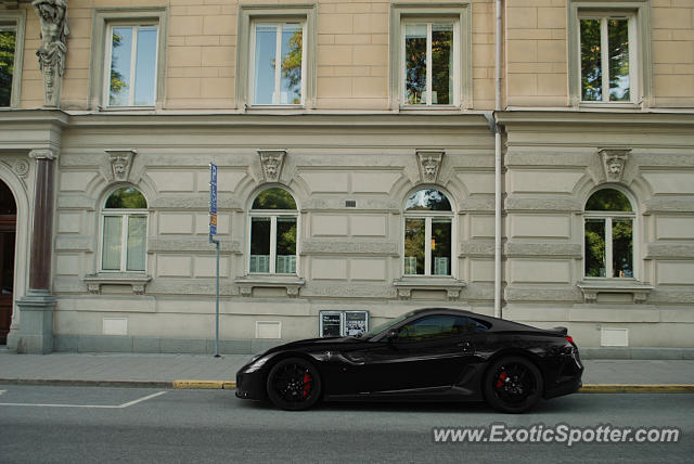 Ferrari 599GTO spotted in Stockholm, Sweden