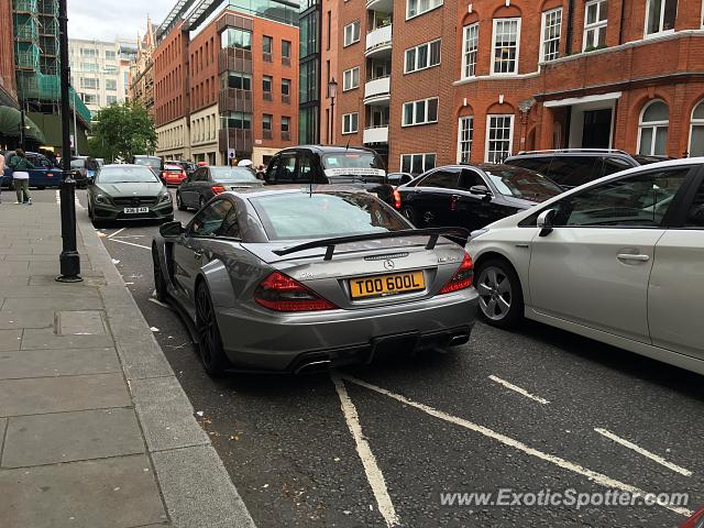Mercedes SL 65 AMG spotted in London, United Kingdom