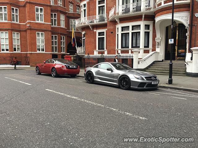 Mercedes SL 65 AMG spotted in London, United Kingdom