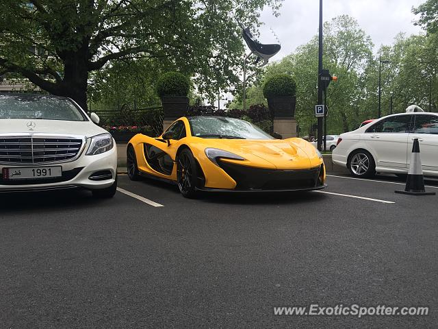 Mclaren P1 spotted in London, United Kingdom