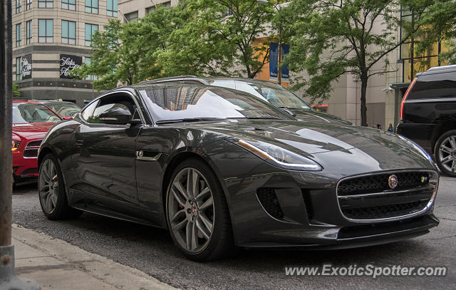 Jaguar F-Type spotted in Chicago, Illinois