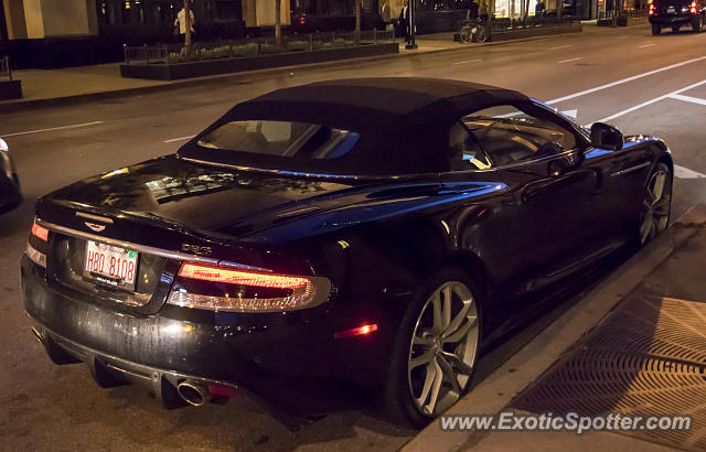 Aston Martin DBS spotted in Chicago, Illinois
