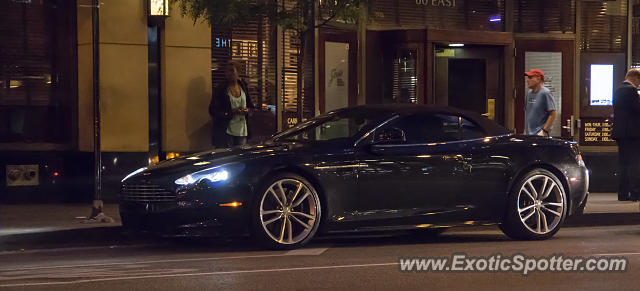 Aston Martin DBS spotted in Chicago, Illinois
