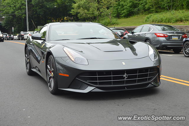 Ferrari F12 spotted in Greenwich, Connecticut