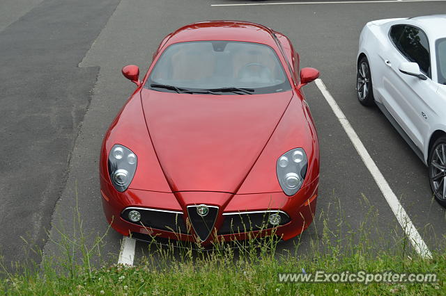 Alfa Romeo 8C spotted in Greenwich, Connecticut