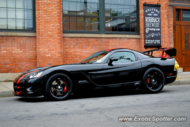 Dodge Viper spotted in Rochester, New York