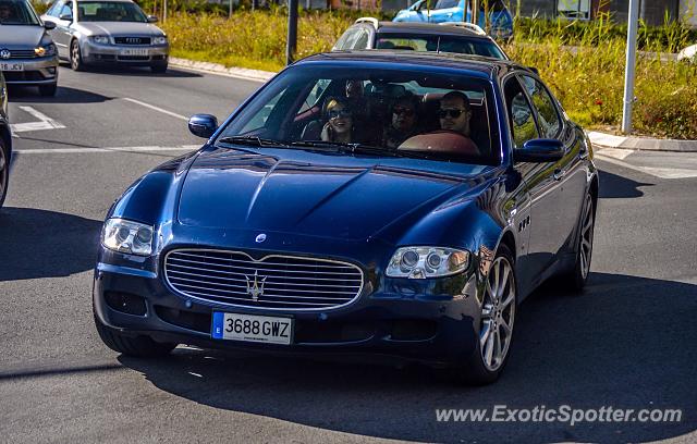 Maserati Quattroporte spotted in Alicante, Spain
