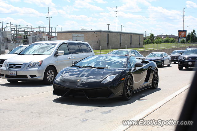 Lamborghini Gallardo spotted in Northbrook, Illinois