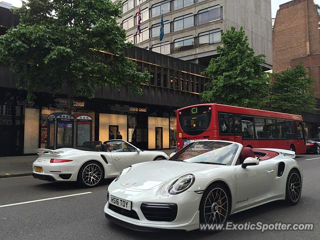 Porsche 911 Turbo spotted in London, United Kingdom