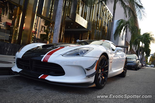 Dodge Viper spotted in Beverly Hills, California