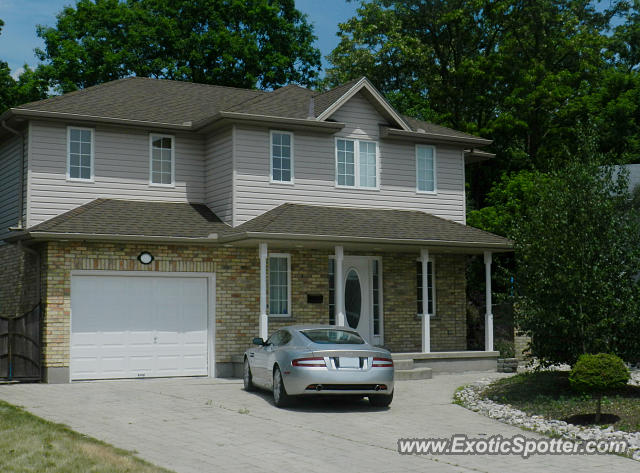 Aston Martin DB9 spotted in London, Ontario, Canada