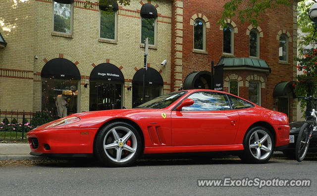 Ferrari 575M spotted in Toronto, Canada