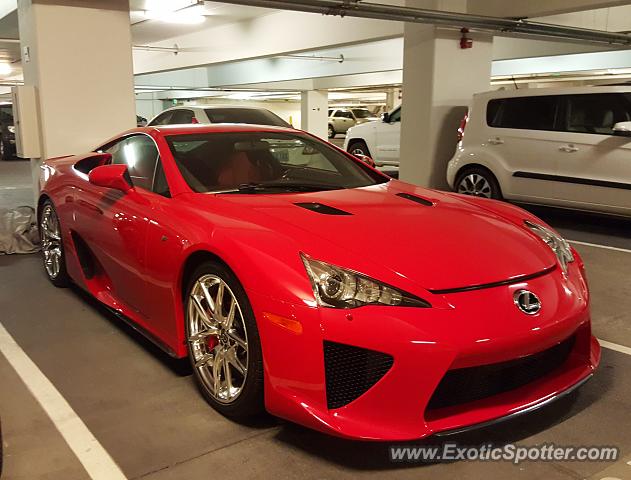 Lexus LFA spotted in Las Vegas, Nevada