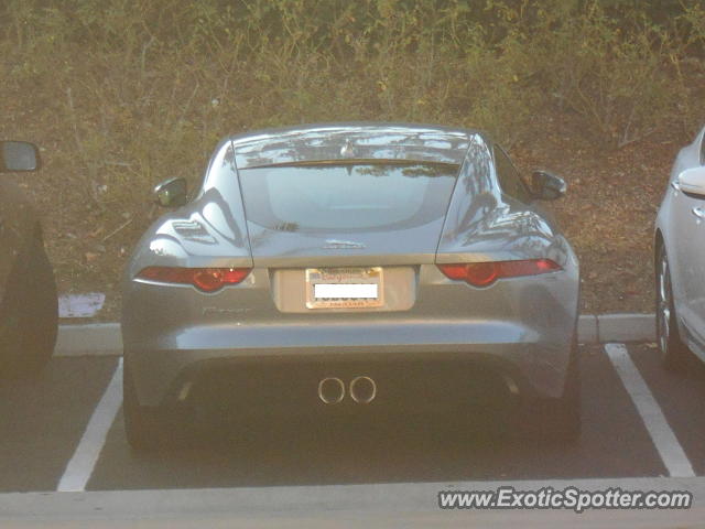 Jaguar F-Type spotted in San Diego, California