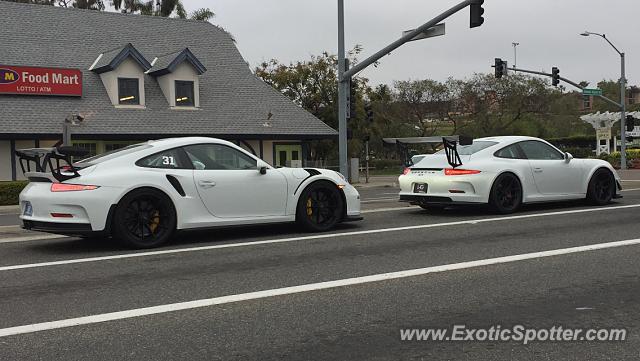 Porsche 911 GT3 spotted in Carlsbad, California