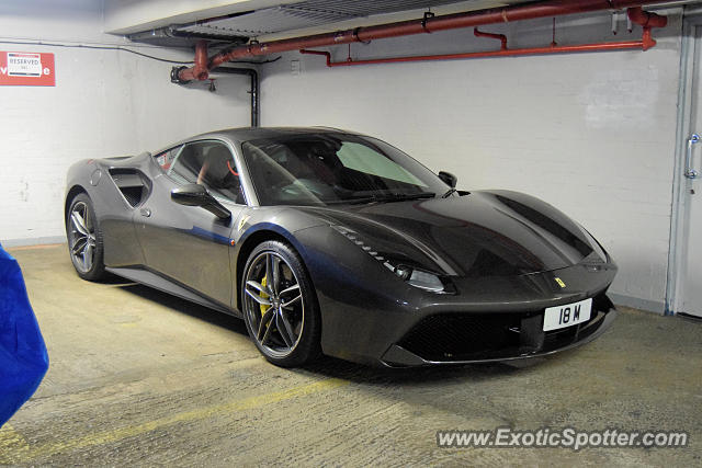 Ferrari 488 GTB spotted in London, United Kingdom