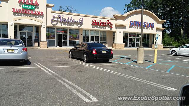 Maserati Quattroporte spotted in Howell, New Jersey