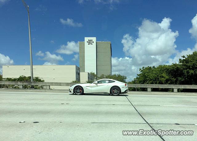 Ferrari F12 spotted in Miami, Florida