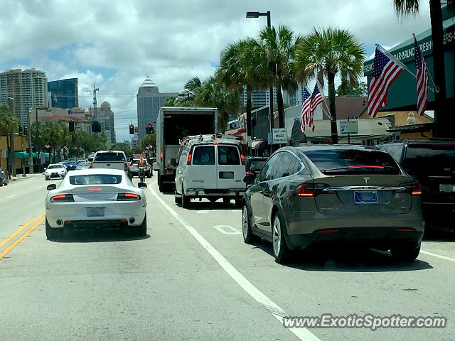 Aston Martin Rapide spotted in Fort Lauderdale, Florida