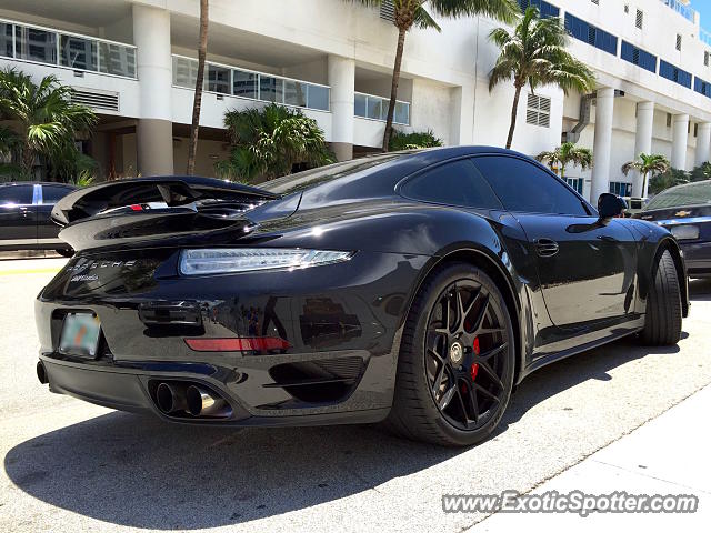 Porsche 911 Turbo spotted in Fort Lauderdale, Florida