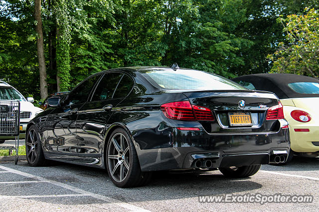 BMW M5 spotted in Cross River, New York