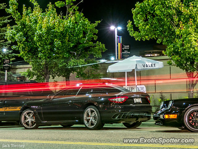 Maserati GranTurismo spotted in Landmark, Colorado