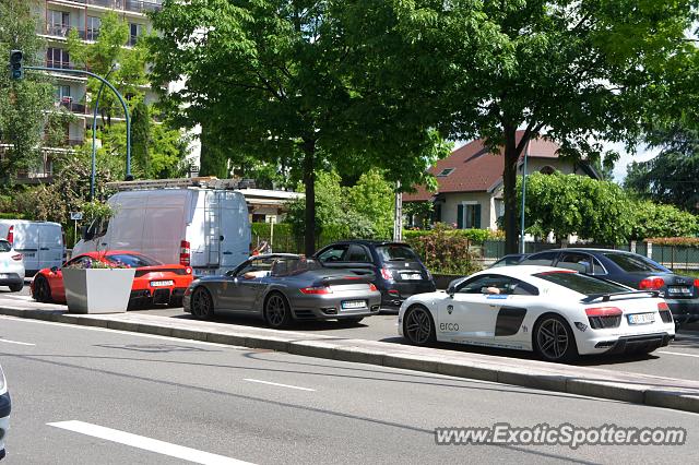 Audi R8 spotted in Annecy, France