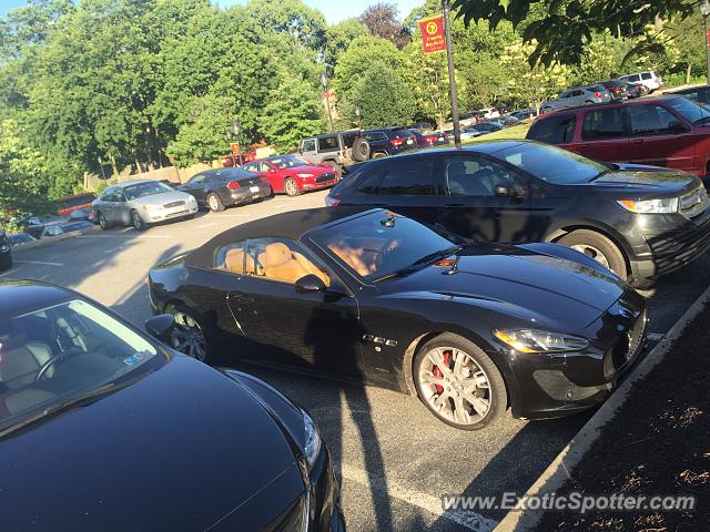 Maserati GranCabrio spotted in Bryn Mawr, Pennsylvania