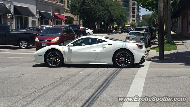 Ferrari 488 GTB spotted in Houston, Texas
