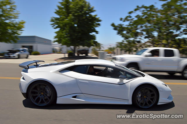 Lamborghini Huracan spotted in Vista, California