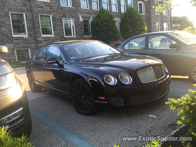 Bentley Flying Spur spotted in Haverford, Pennsylvania
