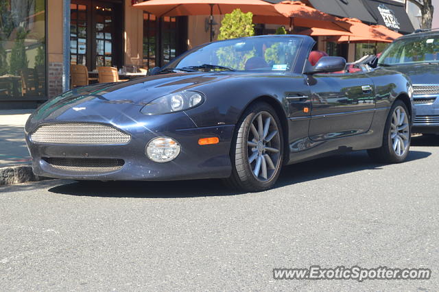 Aston Martin DB7 spotted in Summit, New Jersey