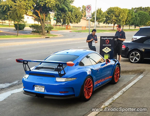 Porsche 911 GT3 spotted in Dallas, Texas