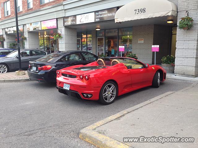 Ferrari F430 spotted in Thornhill, Canada