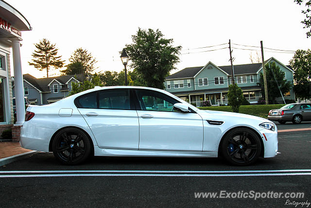 BMW M5 spotted in Ridgefield, Connecticut