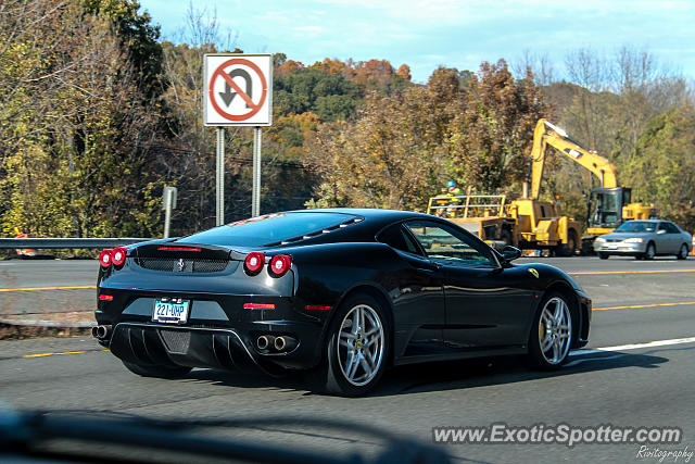 Ferrari F430 spotted in Katonah, New York
